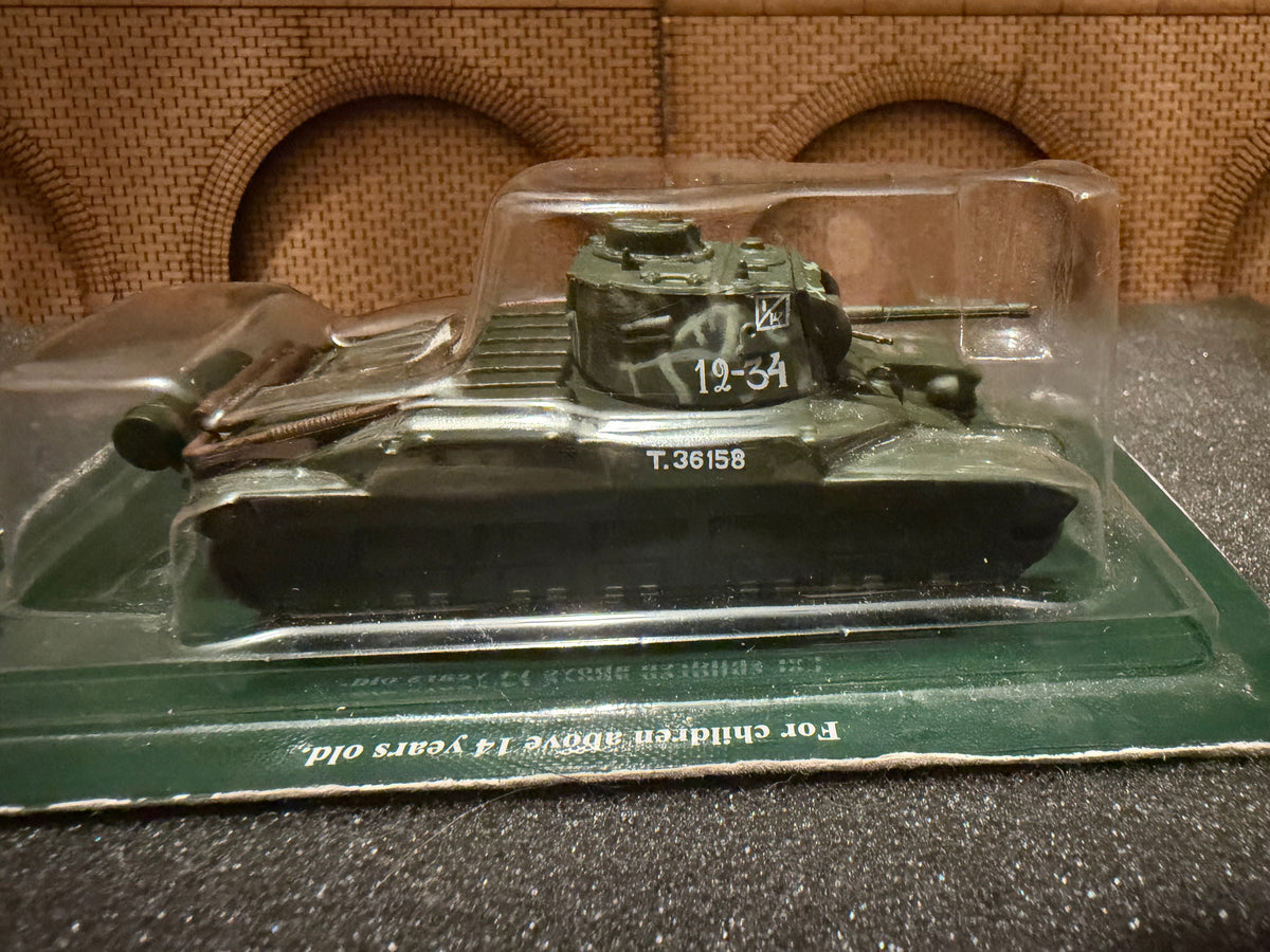Eaglemoss (1:72) Ex British Army, Infantry Tank Mark II "Matilda II" in Soviet Army Markings. Hull Number T.36158 