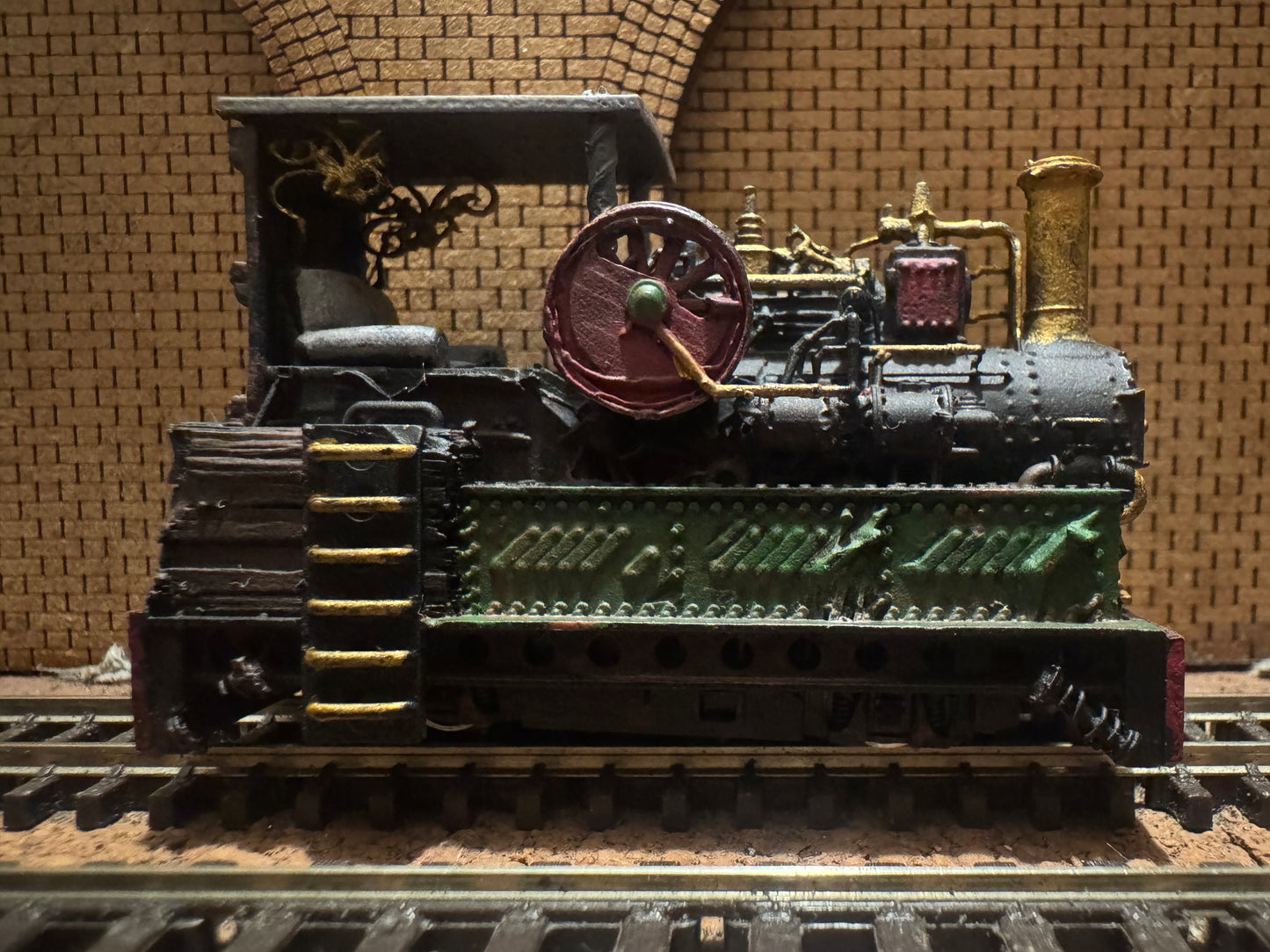 Kato / Mark Holcroft Model Works (OO9) Freelance Flywheel Loco 
