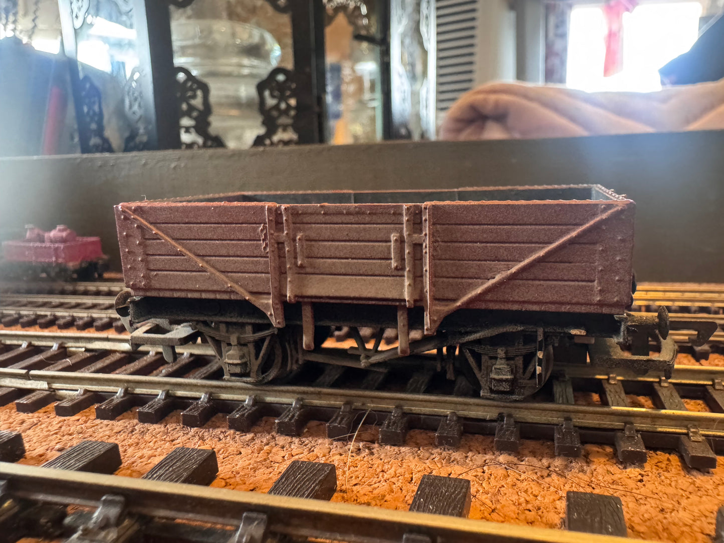 Dapol A2 (OO) Ex British Railways, Five Plank Open Wagon, Weathered. No Number. 