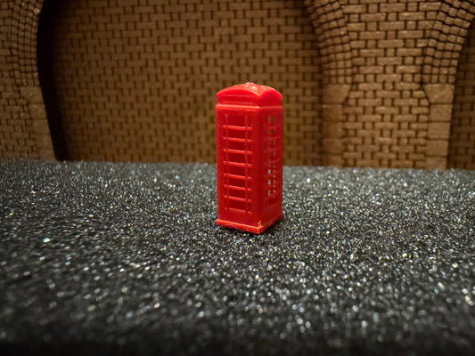 Manufacturer Unknown (N Gauge) British Telecom K6 Phone Box.