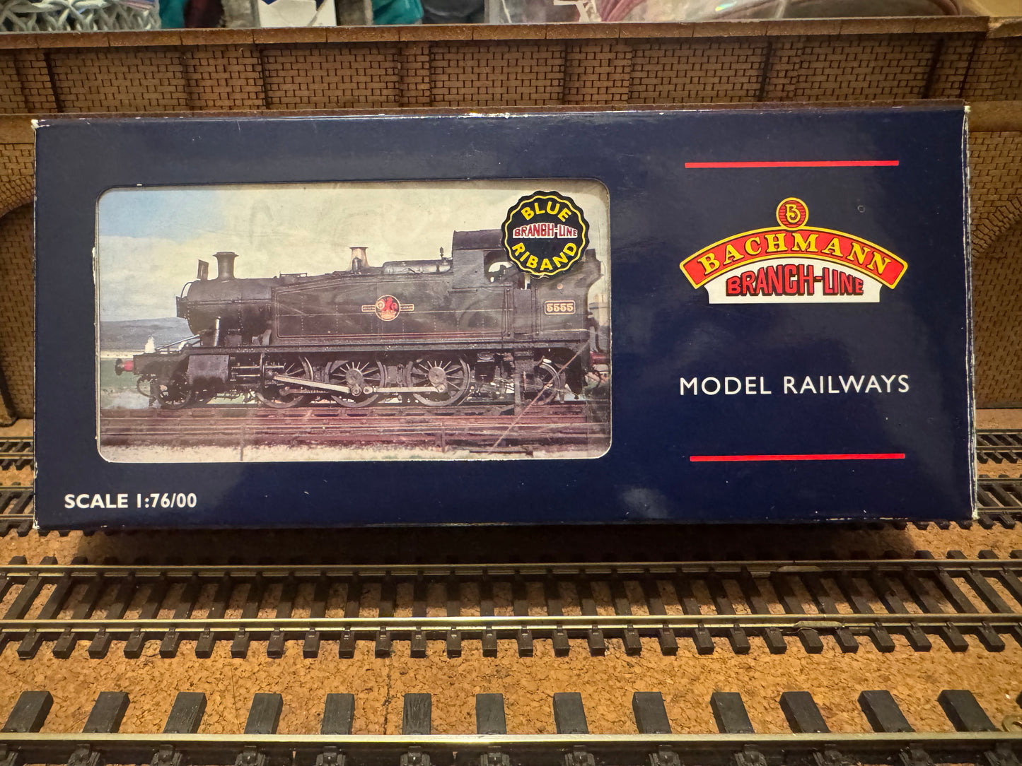 Bachmann 32-129 (OO) Ex GWR 45xx No.4557 in British Railways Lined Black. (Shed Code 87H, Neyland Depot) 