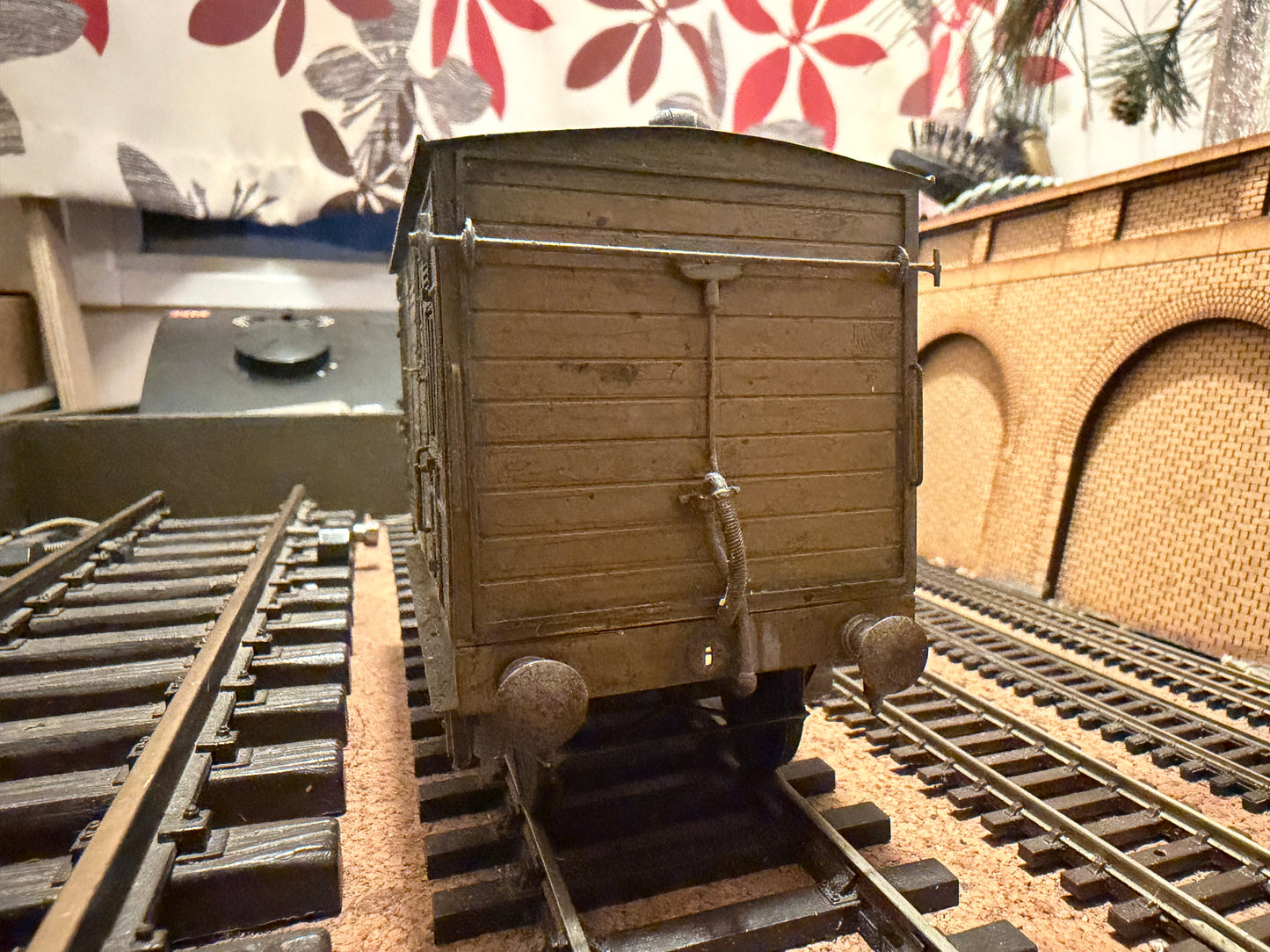Model Signal Engineering (O Gauge) Somerset & Dorset Joint Railway, Diagram D1085 18ft Horse Box. Unfinished Brass Kit 