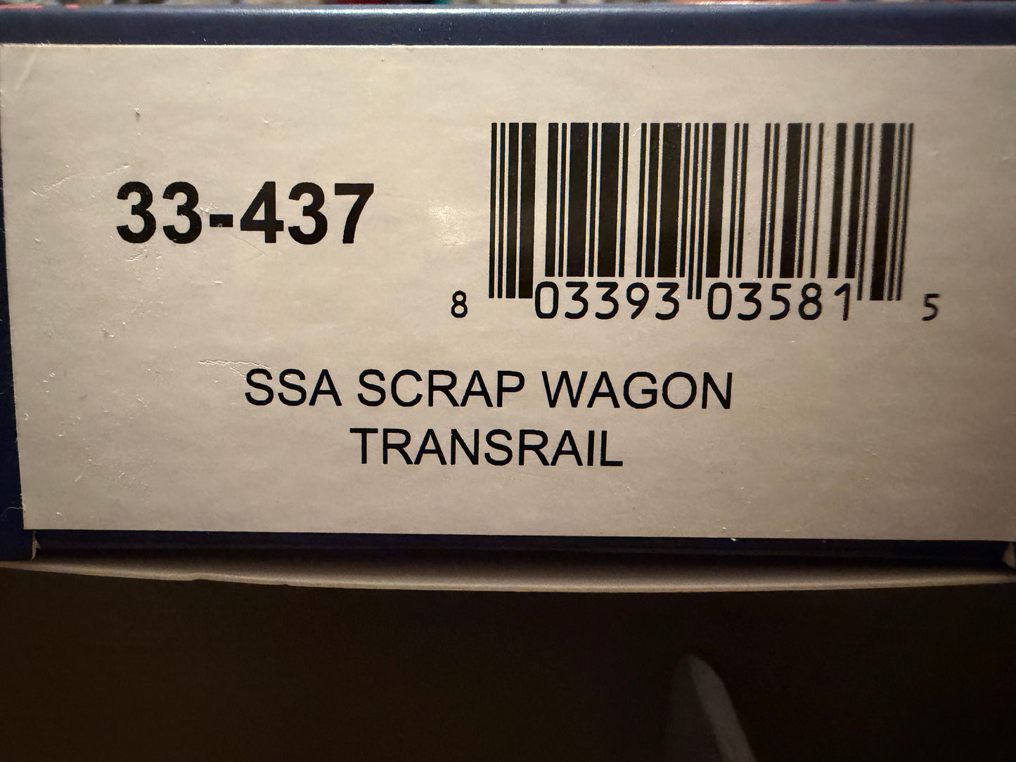 Bachmann 33-437 (OO) British Rail, SSA 35.6T Scrap Wagon No.T470158 in Transrail Livery 