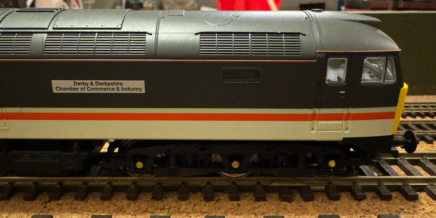 Vitrains (OO) British Railways Class 47, No.47844 “Derby & Derbyshire Chamber of Commerce & Industry” in BR Intercity Swallow Livery. DCC Ready