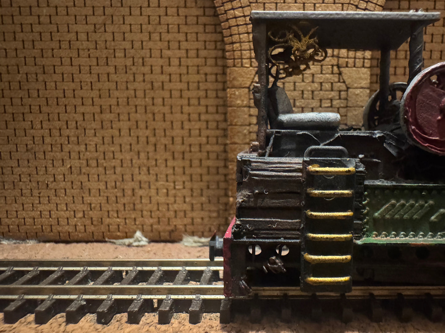 Kato / Mark Holcroft Model Works (OO9) Freelance Flywheel Loco 