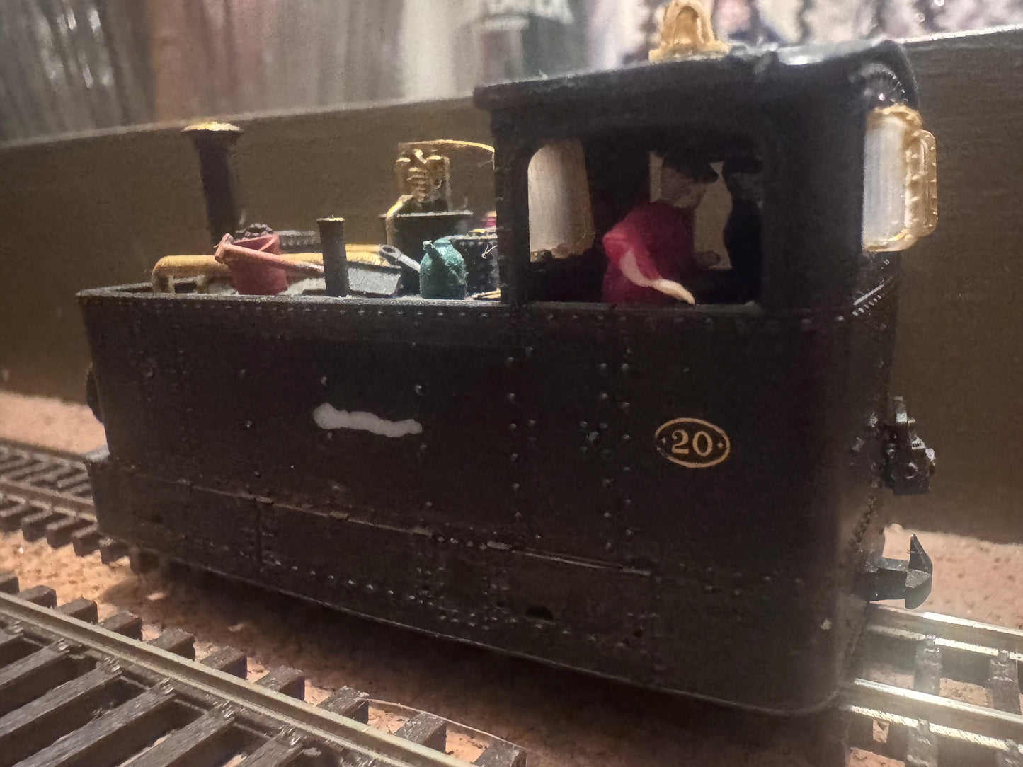 Kato / Brookes 3D (OO9) Bayer Peacock, Cab Forward Steam Tram, No.20 “Cleopatra”. 