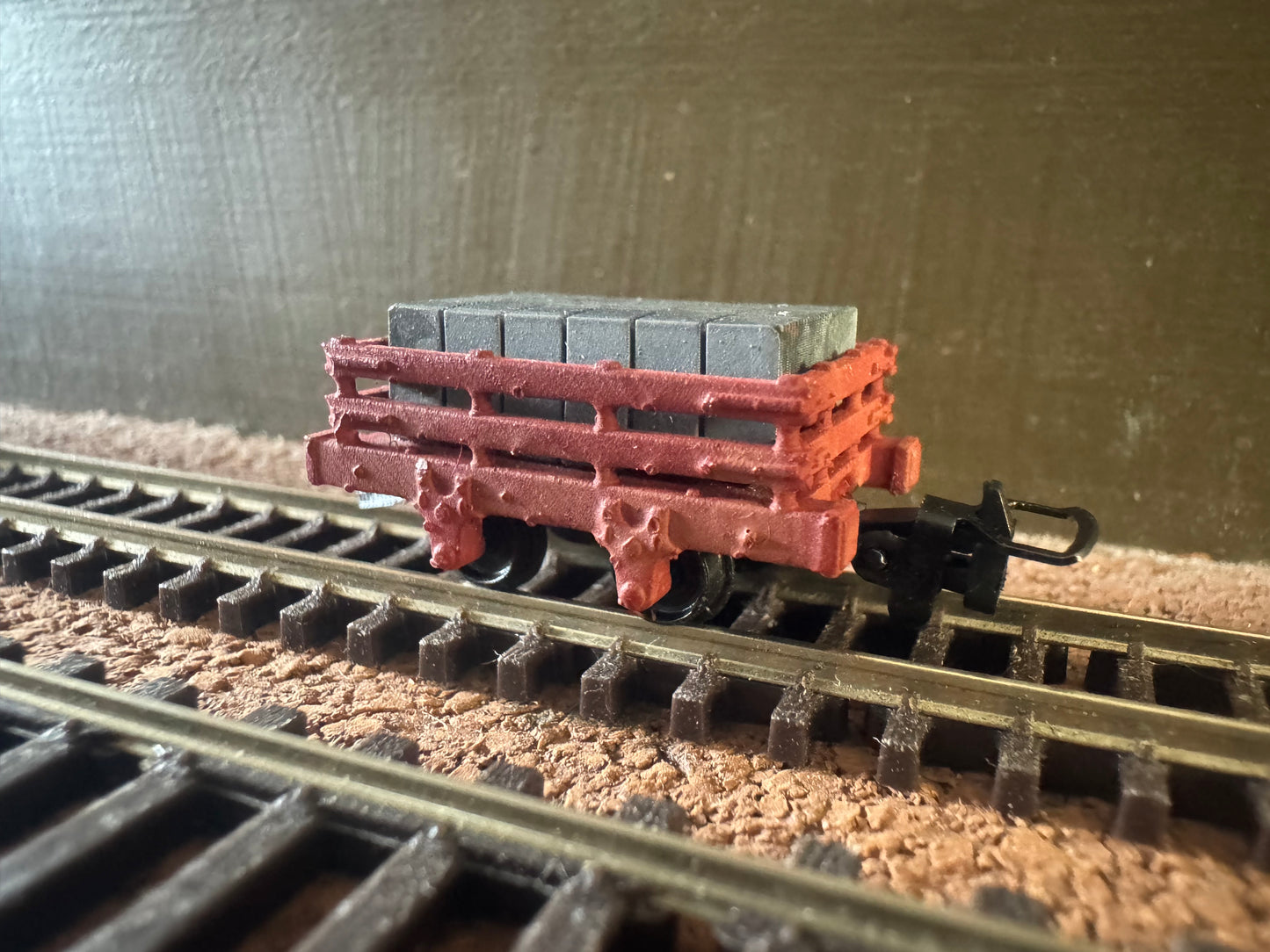 Mini Builds (OO9) Talyllyn Railway Two Bar Loaded 2T Slate Wagons. (Temporally out of stock)