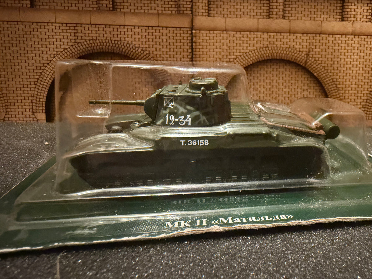 Eaglemoss (1:72) Ex British Army, Infantry Tank Mark II "Matilda II" in Soviet Army Markings. Hull Number T.36158 