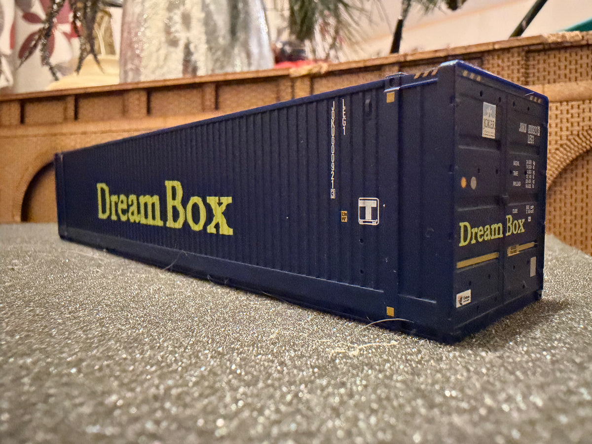 Bachmann 36-102 (OO 1:76) 45ft Shipping Containers in Dream Box Livery. Twin Pack.