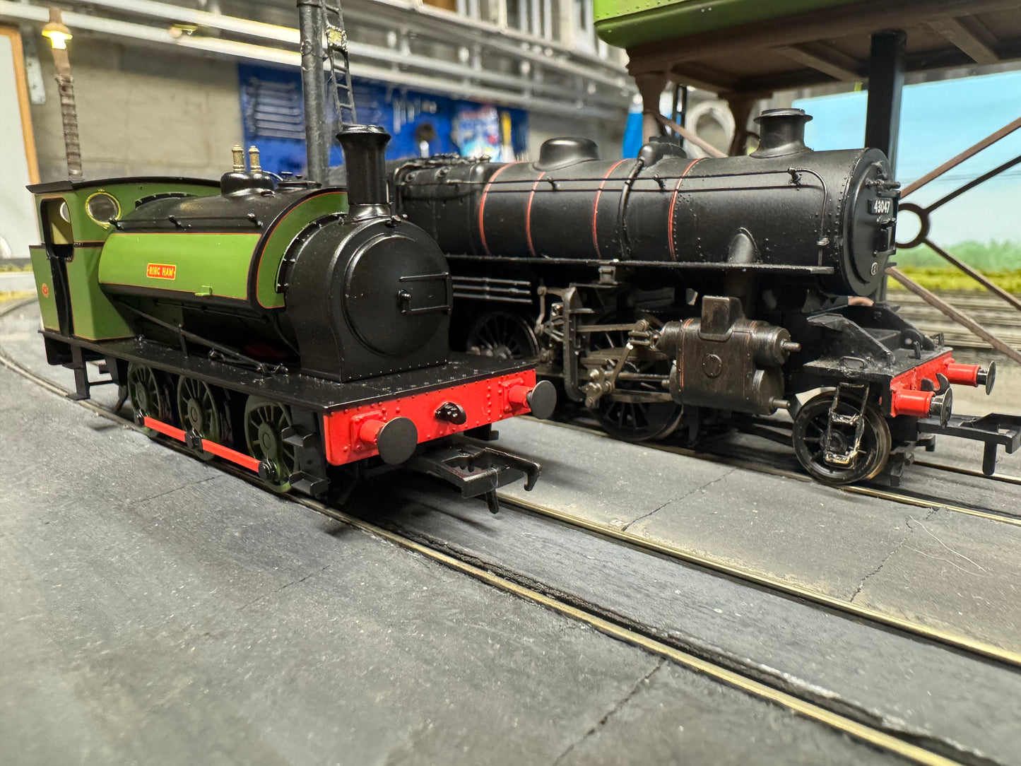Rapido 903008 (OO) Hunslet 16 Inch No.1982 “Ring haw” in Nassington Quarry Green & Black. DCC Ready. 