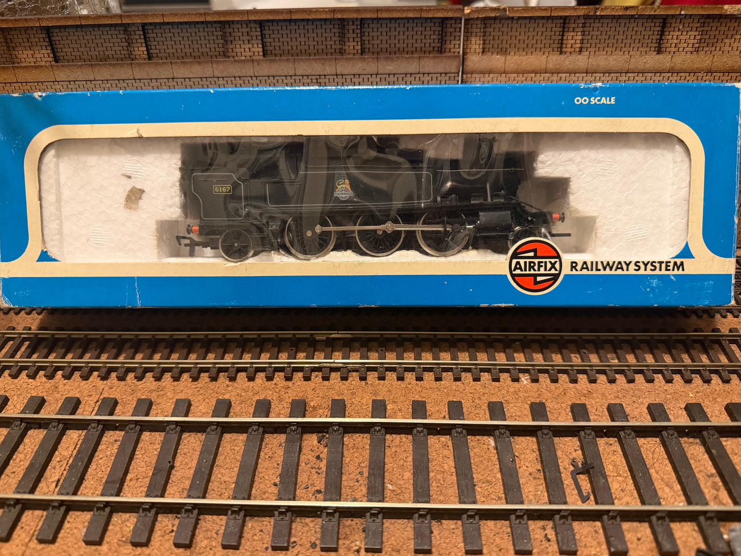 Airfix 54151-4 (OO) Ex GWR 61xx ‘Large Prairie’ No.6167 in British Railways Lined Black 