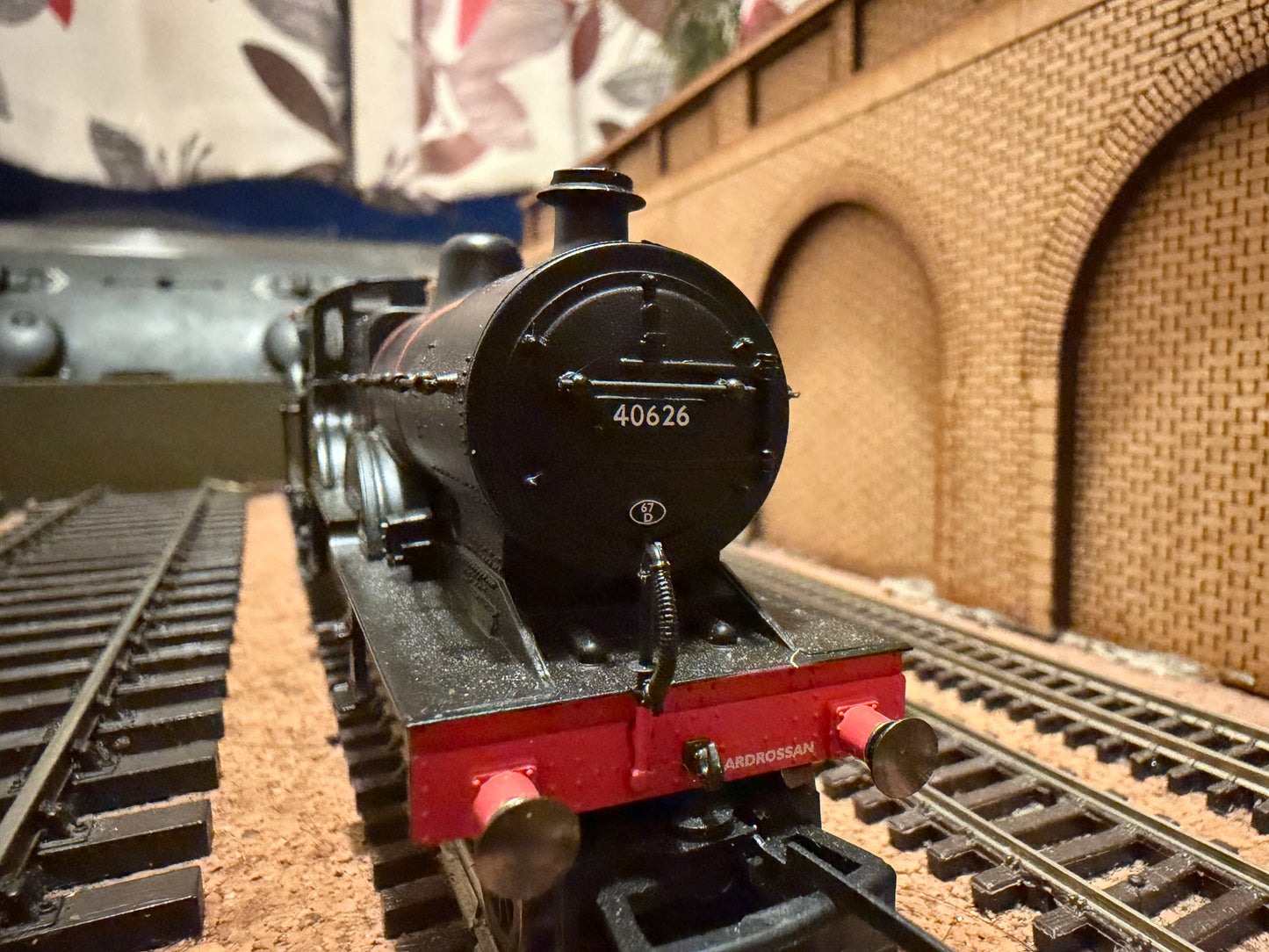 Hornby R3459TTS (OO) Ex LMS, ‘Fowler’ 2P No.40626 in British Railways Lined Black, (Shed Code 67D, Ardrossan Depot) DCC Sound Fitted 