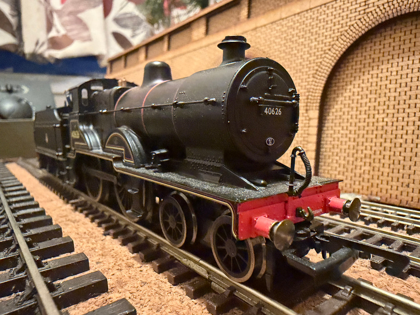 Hornby R3459TTS (OO) Ex LMS, ‘Fowler’ 2P No.40626 in British Railways Lined Black, (Shed Code 67D, Ardrossan Depot) DCC Sound Fitted 