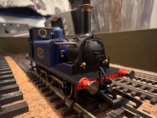 Hornby R30005 (OO) Ex LBSC A1 “Bodium” in Kent & East Sussex Railway Lined Blue. DCC Ready 
