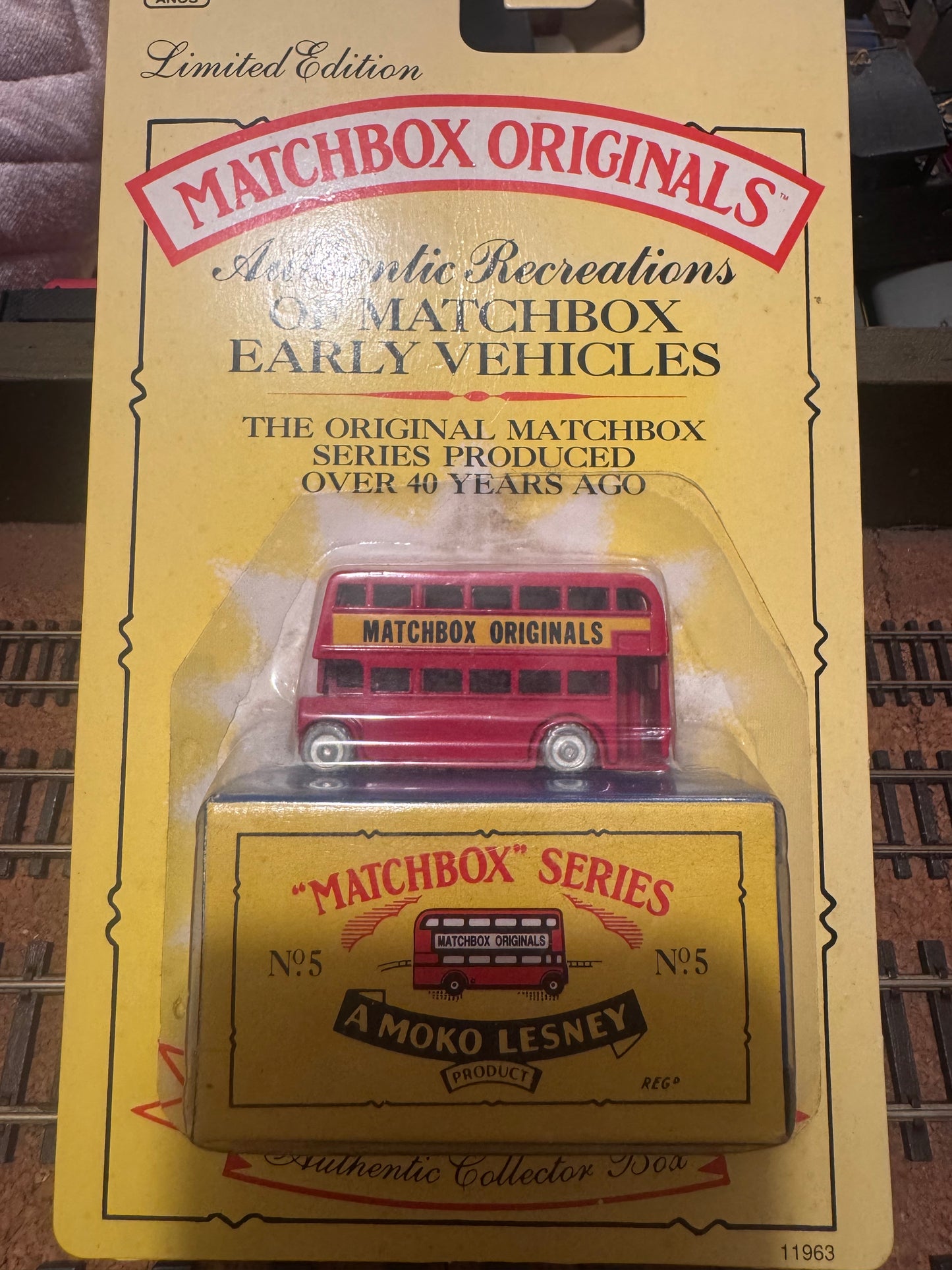 Matchbox MOKO Lesney MB963 S3, London Bus, Special Edition 