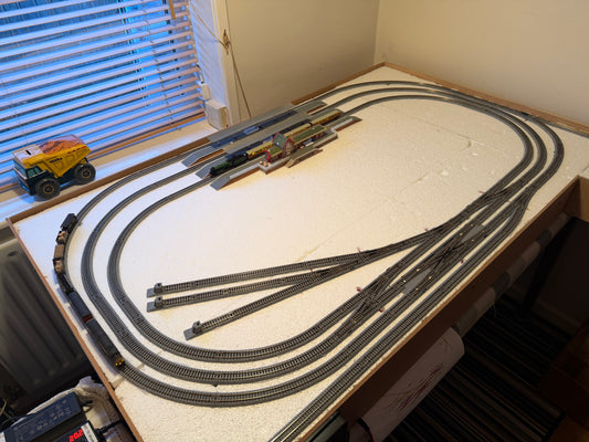 Kato N Gauge Model Railway, Wired for DCC. 