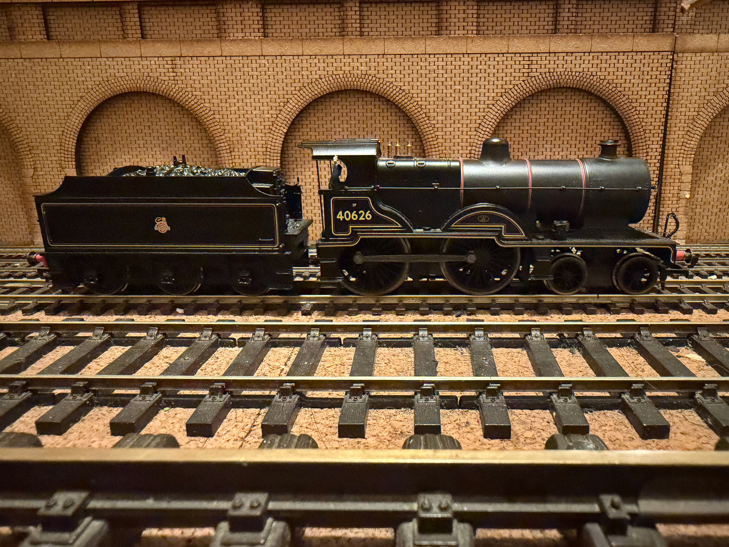 Hornby R3459TTS (OO) Ex LMS, ‘Fowler’ 2P No.40626 in British Railways Lined Black, (Shed Code 67D, Ardrossan Depot) DCC Sound Fitted 