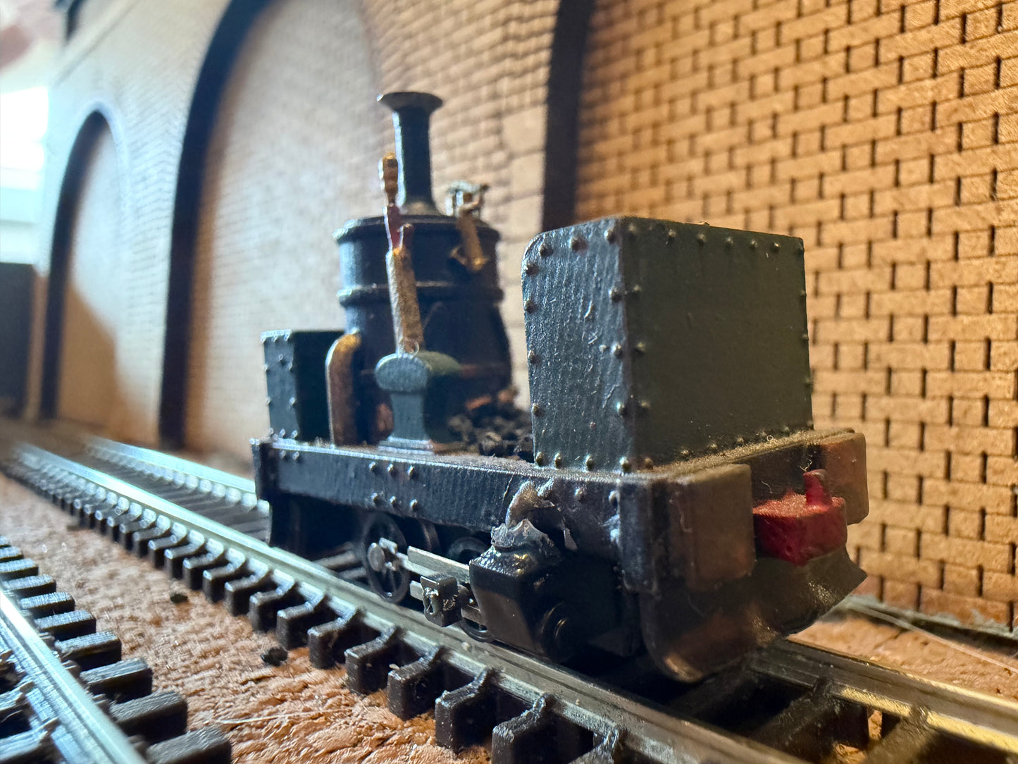 Tramfabiek / Manufacturer Unknown (OO9) Vertical Boiler ‘Coffee Pot’ Loco 