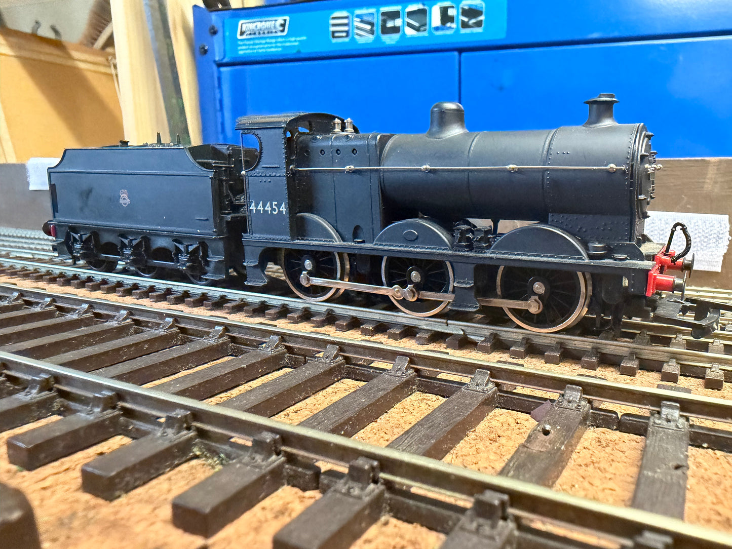 AirFix GMR 54123 (OO) Ex LMS ‘Fowler’ 4F No.44454 in British Railways Unlined Black. 