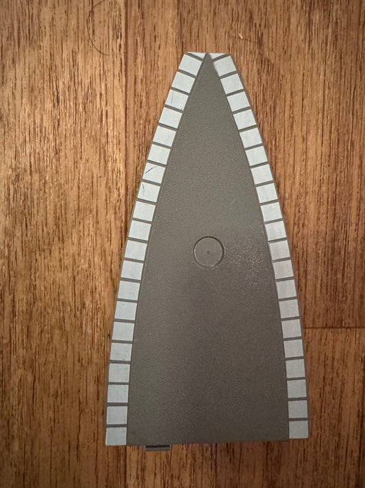 Hornby R464 (OO) Platform Ramp. Grey Top and Brick Effect. 