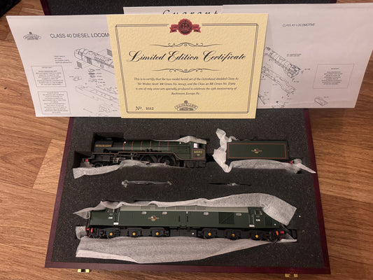 Bachmann 30-090 (OO) Bachmann of Europe 15th Anniversary Limited Edition. Tees-Tyne Pullman Double Set. No.62 of 1000. DCC Ready