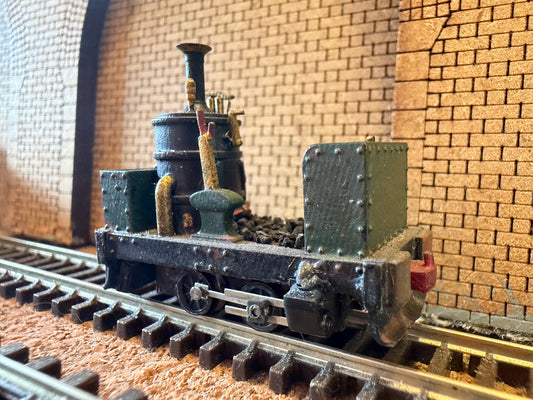 Tramfabiek / Manufacturer Unknown (OO9) Vertical Boiler ‘Coffee Pot’ Loco 