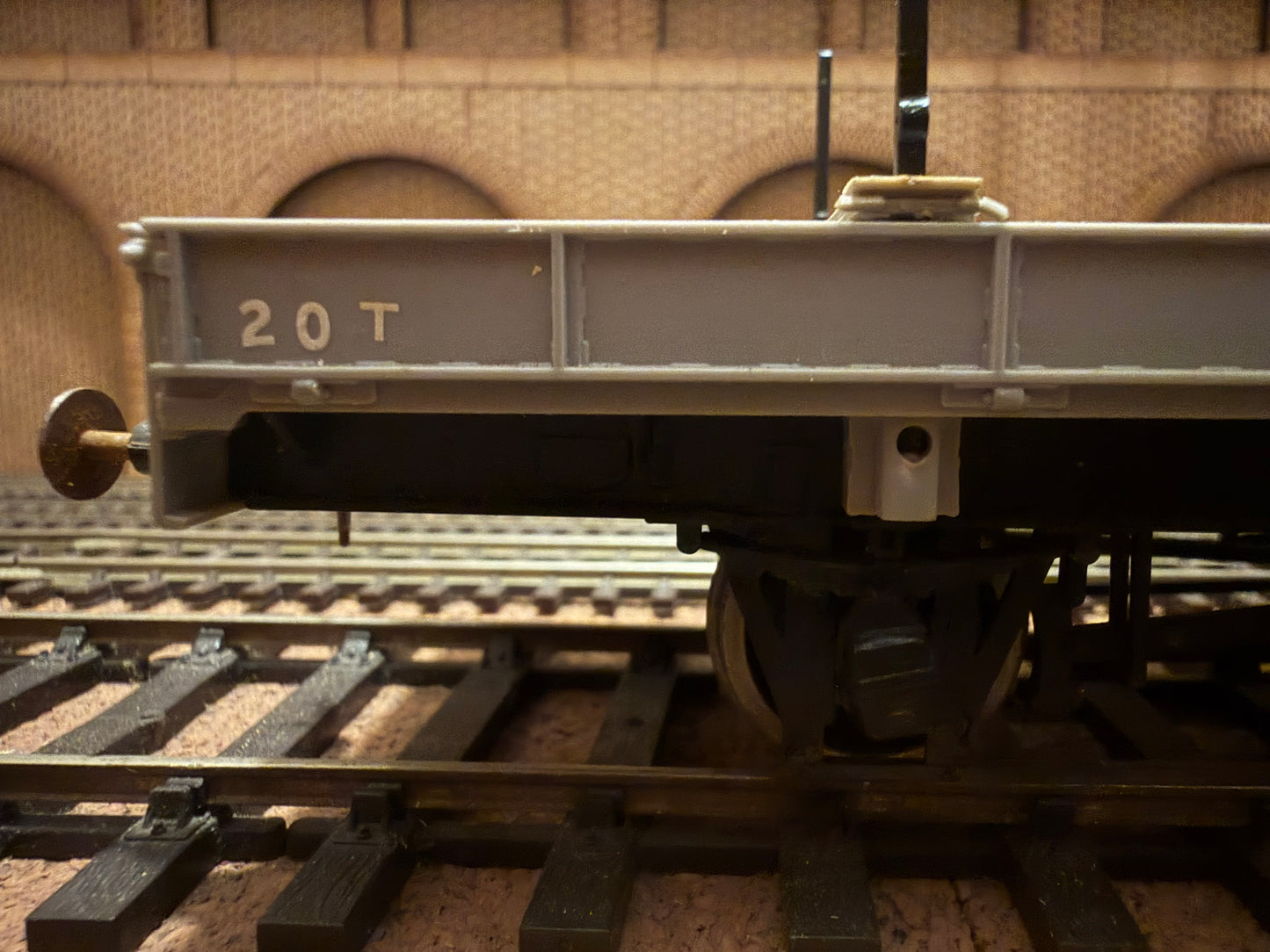 Parkside PS20 (O Gauge) Unbranded Double Bolster Wagon 