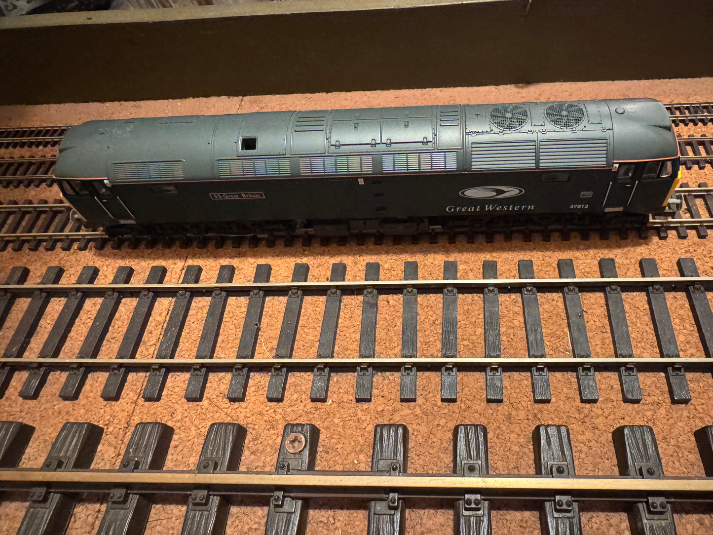 Lima L204645 (OO) Ex BR Class 47/8 No.47813 “SS Great Britain” in Great Western Trains Green livery
