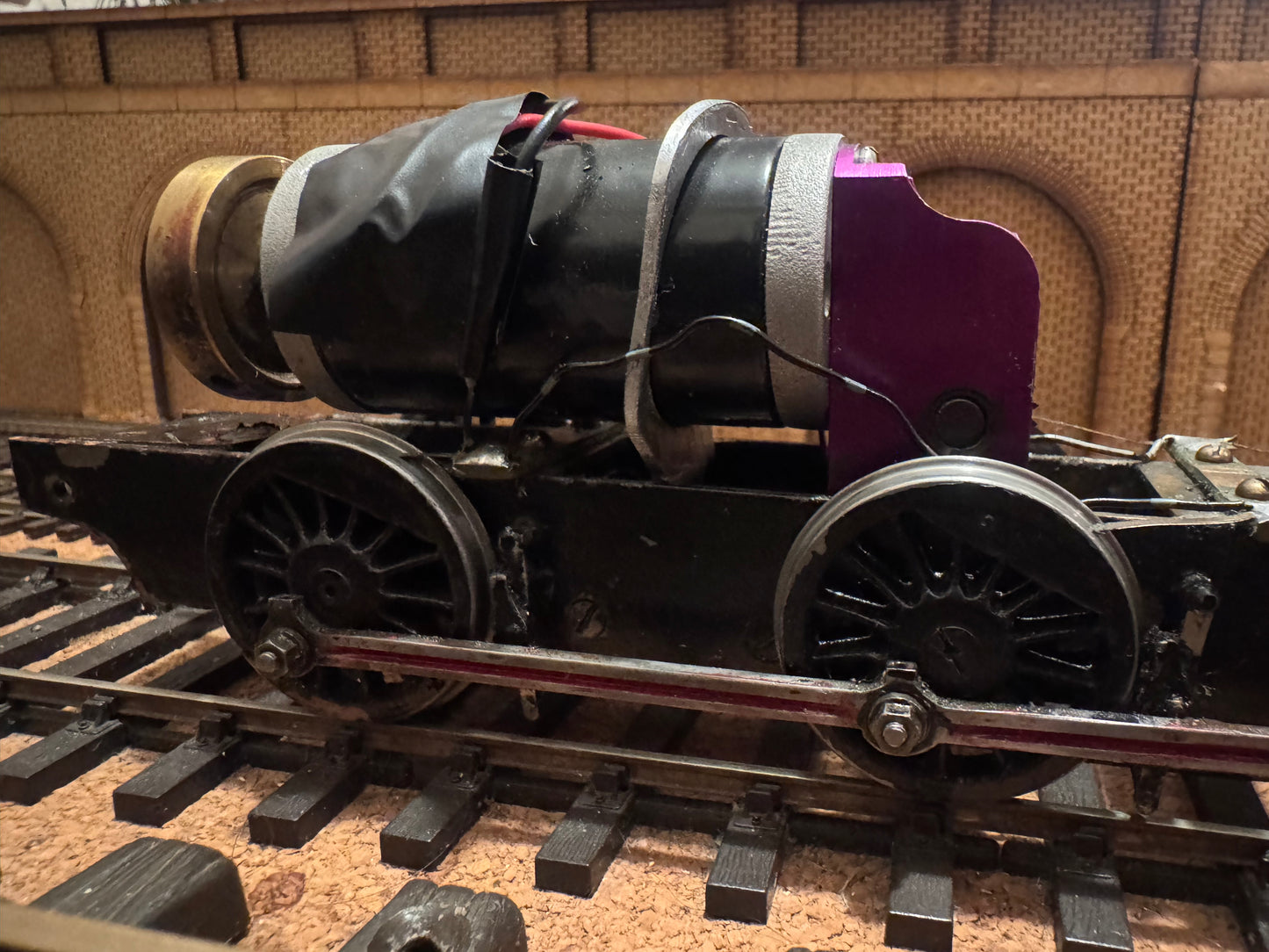 Manufacturer Unknown (O Gauge) Ex GNR / LNER J50 (No Number) in British Railways Unlined Black. Brass Construction. 