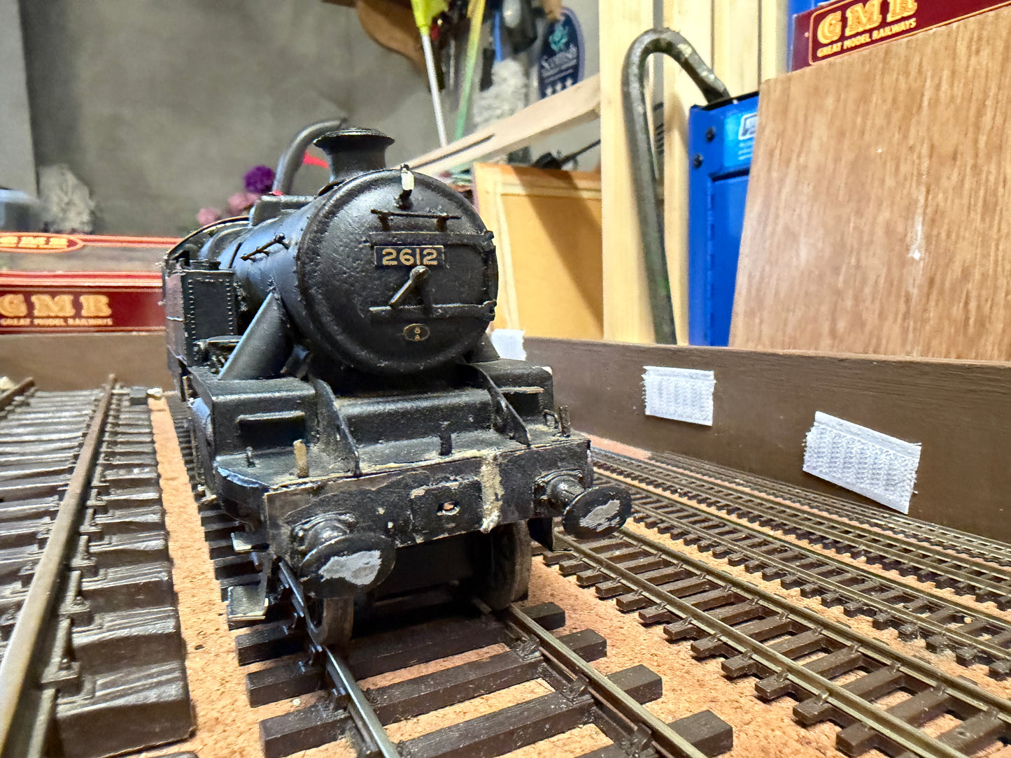 Manufacturer Unknown (O Gauge) London Midland & Scottish Railway ‘Stanier’ 4P Tank No.2612 in unlined LMS Black.