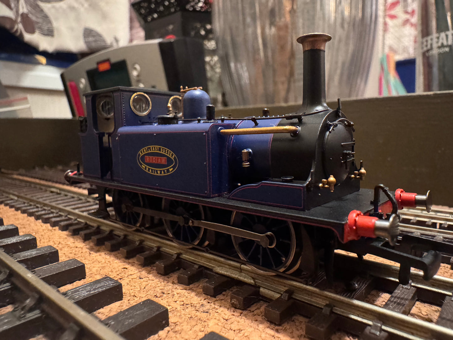Hornby R30005 (OO) Ex LBSC A1 “Bodium” in Kent & East Sussex Railway Lined Blue. DCC Ready 