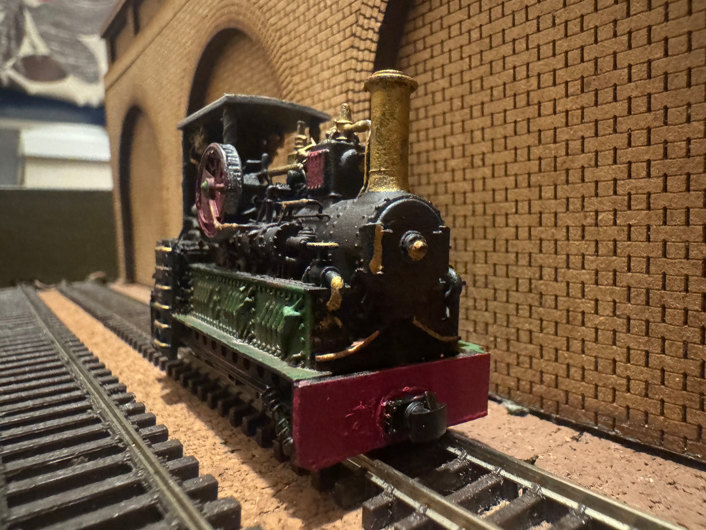 Kato / Mark Holcroft Model Works (OO9) Freelance Flywheel Loco 