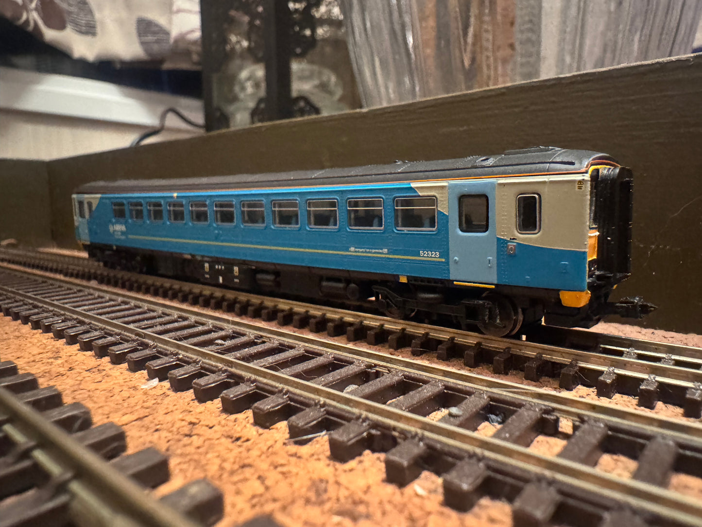 Dapol 2D-020-004D (N Gauge) Ex BR Class 153 Sprinter No.153323 in Arriva Trains Wales livery. DCC ready. 