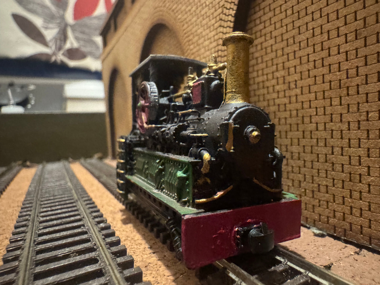 Kato / Mark Holcroft Model Works (OO9) Freelance Flywheel Loco 