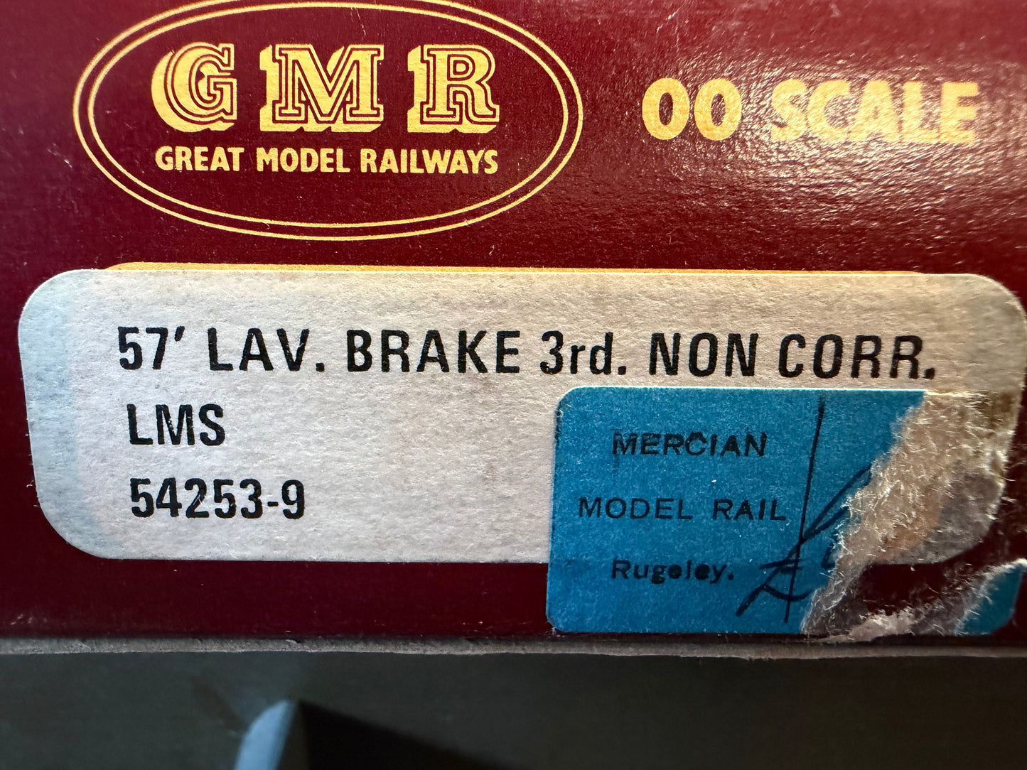 AirFix GMR 54253-9 (OO) London Midland & Scottish Railway, 57Ft Non Corridor Lavatory Brake Third Suburban No.25250 in LMS Maroon.