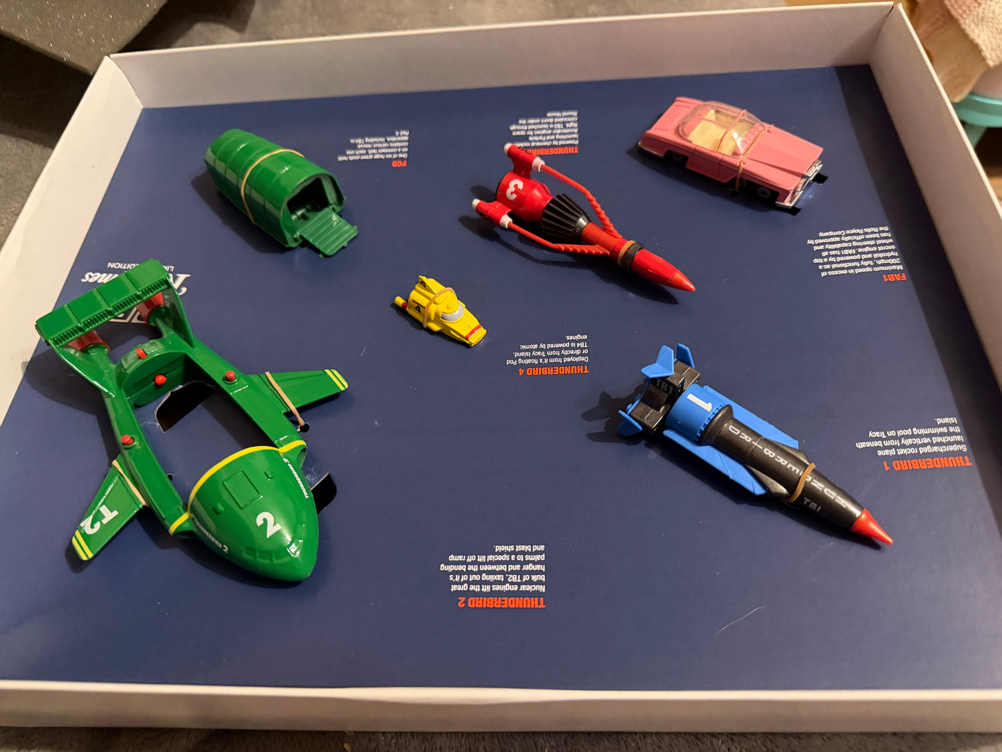 Matchbox / BBC Radio Times, Thunderbirds Limited Edition Commemorative Set 