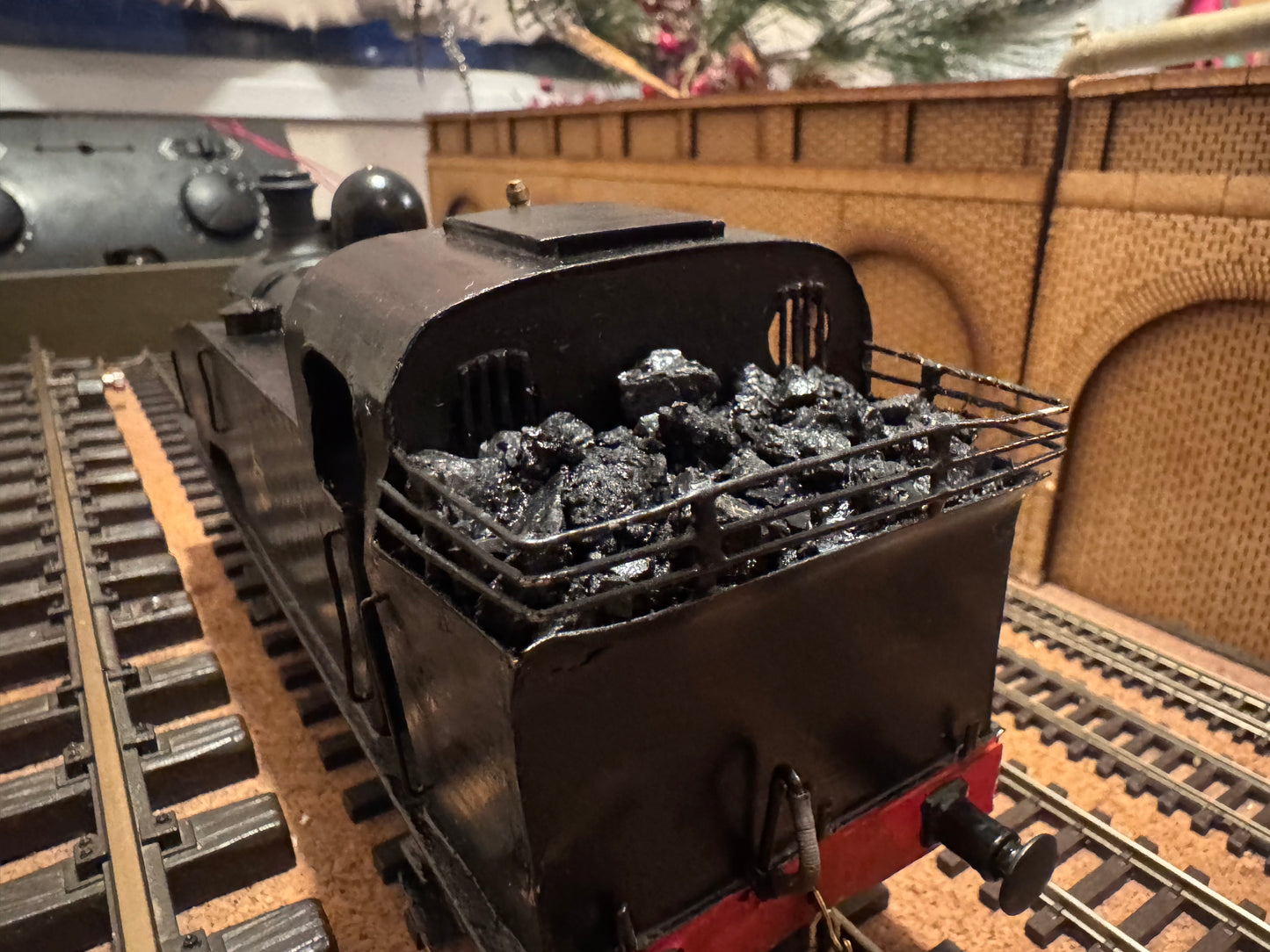 Manufacturer Unknown (O Gauge) Ex GNR / LNER J50 (No Number) in British Railways Unlined Black. Brass Construction. 