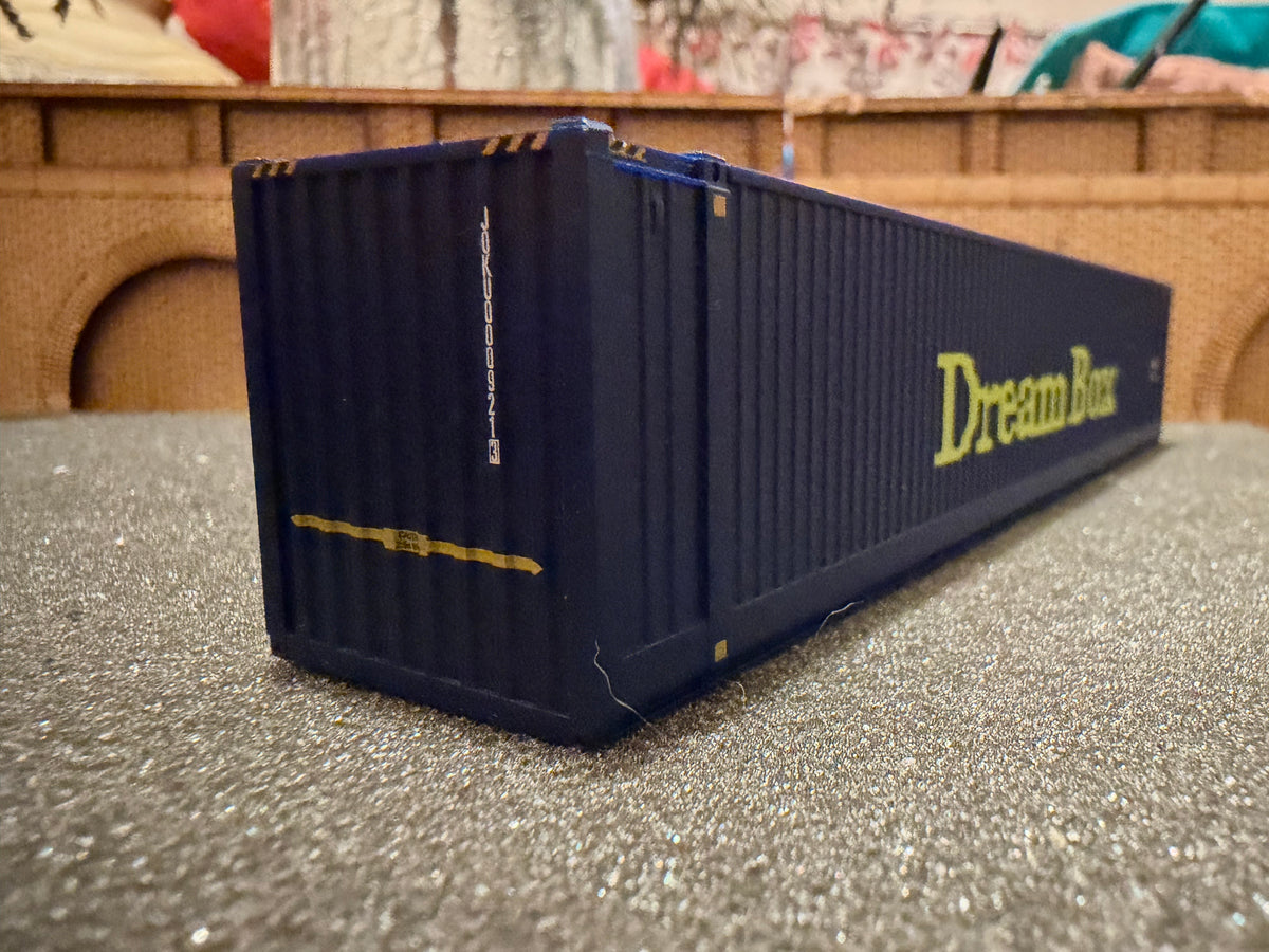 Bachmann 36-102 (OO 1:76) 45ft Shipping Containers in Dream Box Livery. Twin Pack.