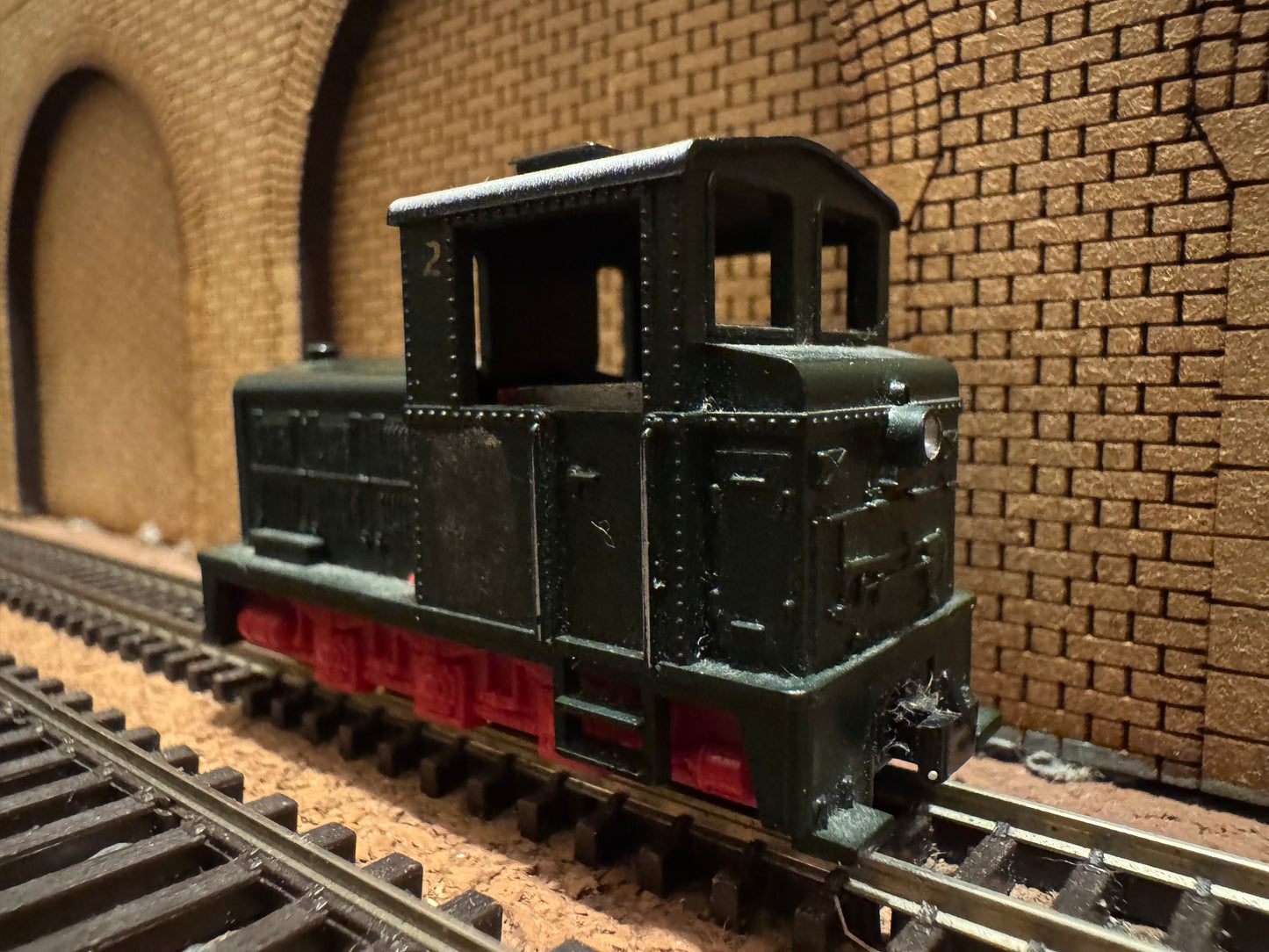 Roco 4150 (HOe) Light Railway Diesel No.2 in Green