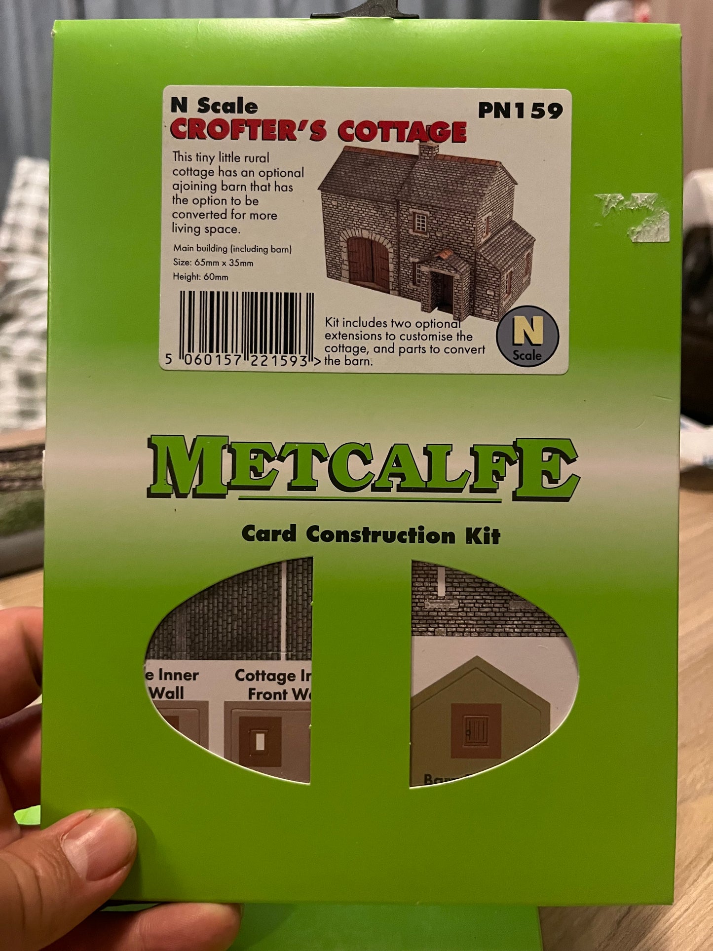 Metcalfe (N Gauge) Crofters Cottage