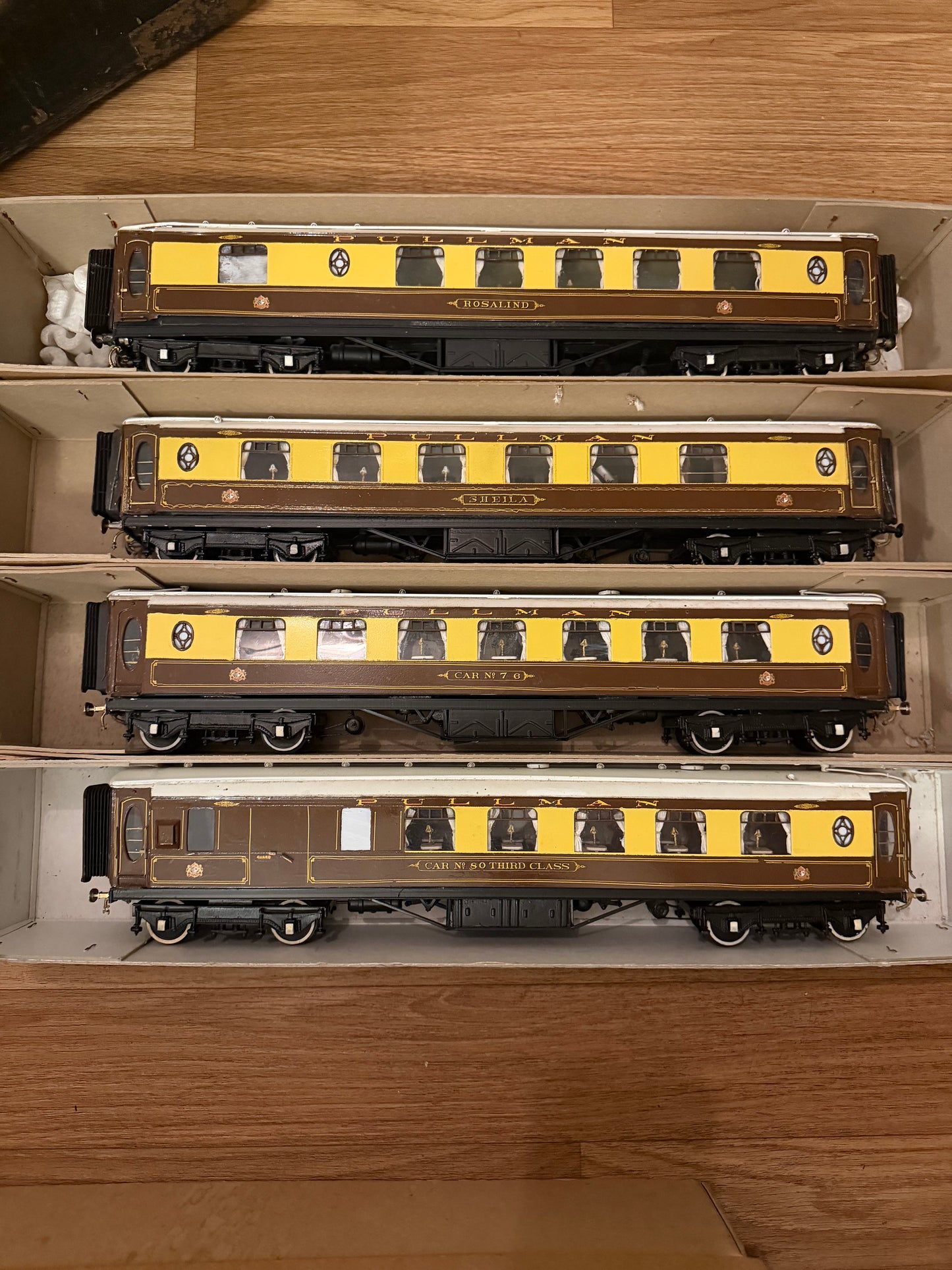 Westdale (O Gauge) Pullman K-Type Bundle of Four. £599.95