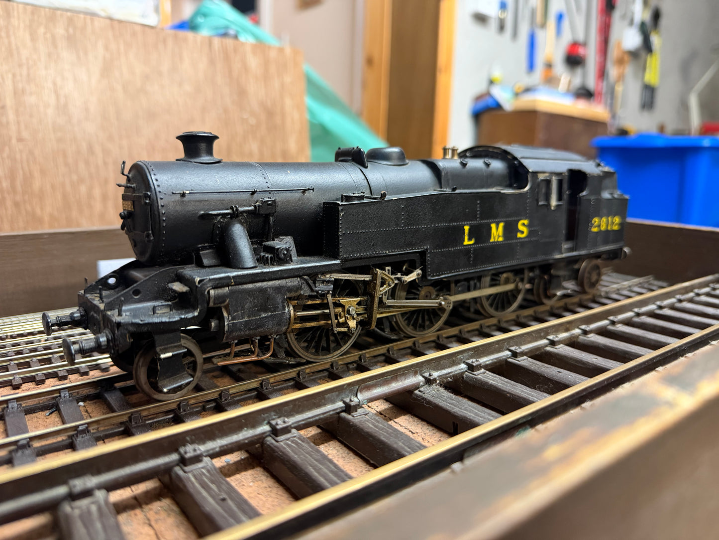 Manufacturer Unknown (O Gauge) London Midland & Scottish Railway ‘Stanier’ 4P Tank No.2612 in unlined LMS Black.