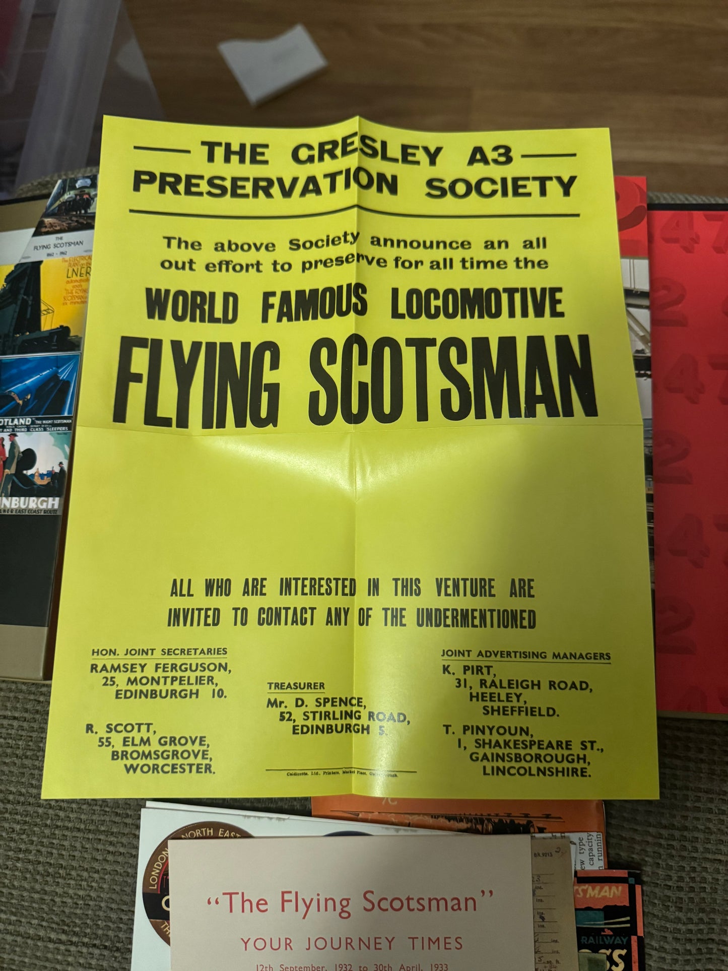 Eagle Eye Productions (2017) Flying Scotsman The Official Collection, limited edition set 