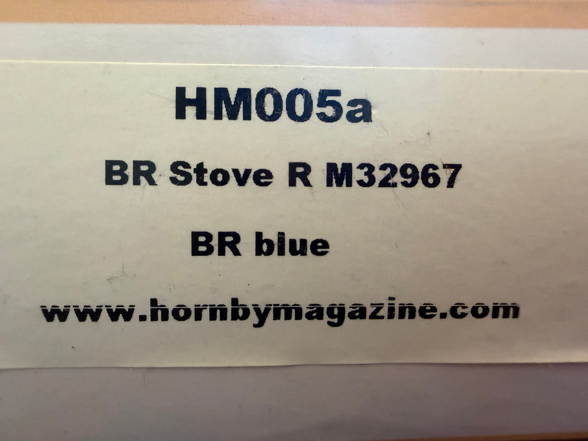 Dapol / Hornby Magazine HM005a (OO) Ex LMS Stove R Luggage Brake No.M32967 in British Rail Blue