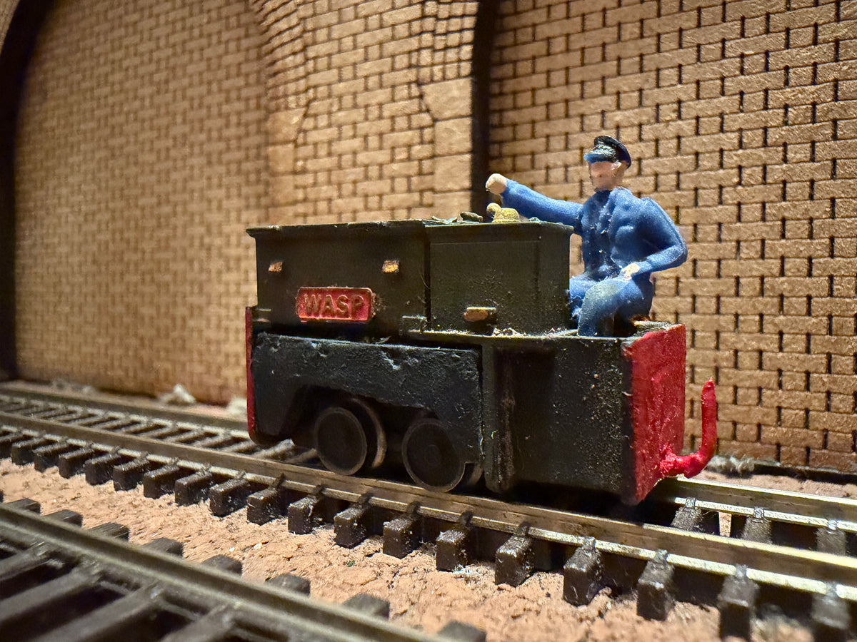 Tsugawa / Unknown TU-7T (OO9) Wingrove &amp; Rogers &nbsp;Battery Electric Locomotive “Wasp”